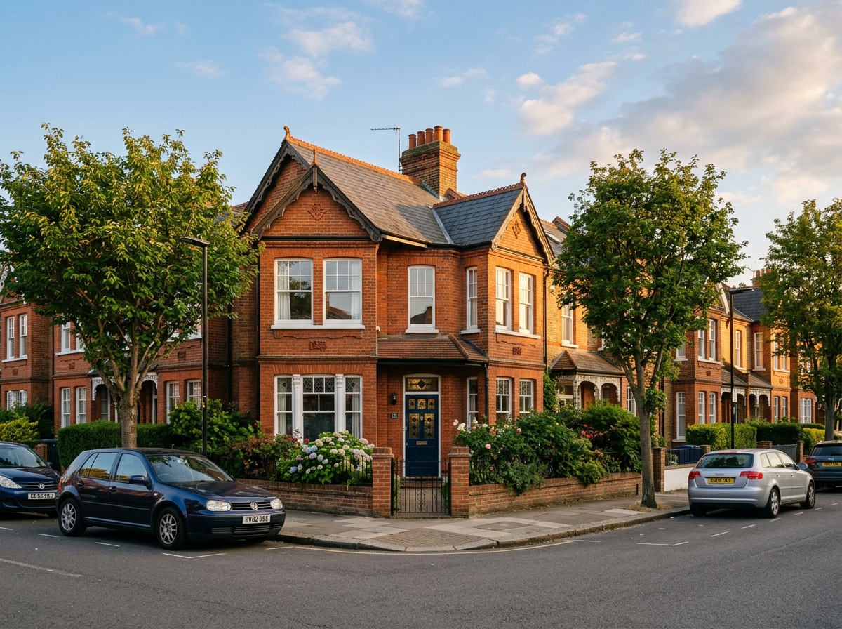 Edwardian terrace before loft conversion